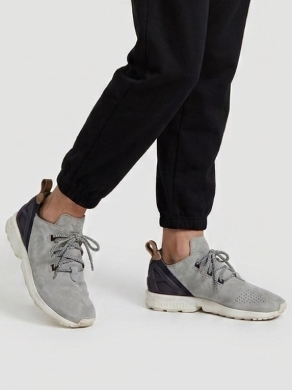 Adidas Zx Flux Suede Nubuck Finish Sneakers